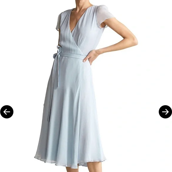 blue dress for baby girl Polo Ralph Lauren - Lori Short Sleeve Day Dress main image 0